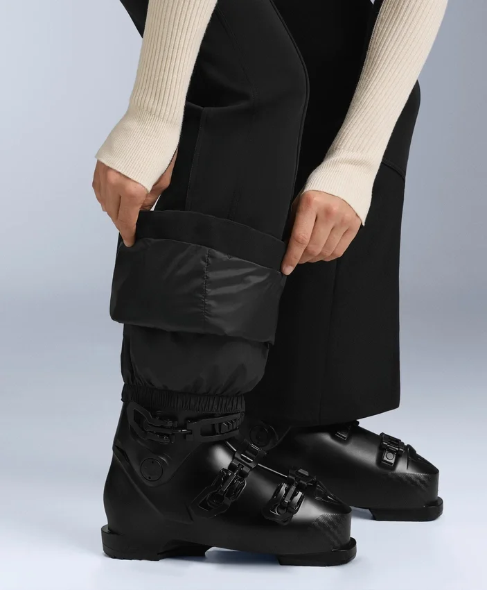 Pantaloni da sci elasticizzati a vita alta e a zampa d’elefante, resistenti all’acqua Pantaloni da sci elasticizzati a vita alta e a zampa d’elefante, resistenti all’acqua
