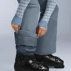 Pantaloni da sci elasticizzati a vita alta e a zampa d’elefante, resistenti all’acqua Pantaloni da sci elasticizzati a vita alta e a zampa d’elefante, resistenti all’acqua