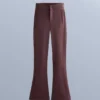 Pantaloni da sci elasticizzati a zampa d’elefante idrorepellenti Pantaloni da sci elasticizzati a zampa d’elefante idrorepellenti