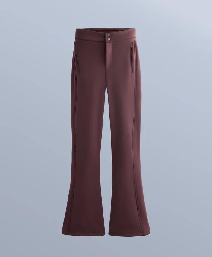 Pantaloni da sci elasticizzati a zampa d’elefante idrorepellenti Pantaloni da sci elasticizzati a zampa d’elefante idrorepellenti