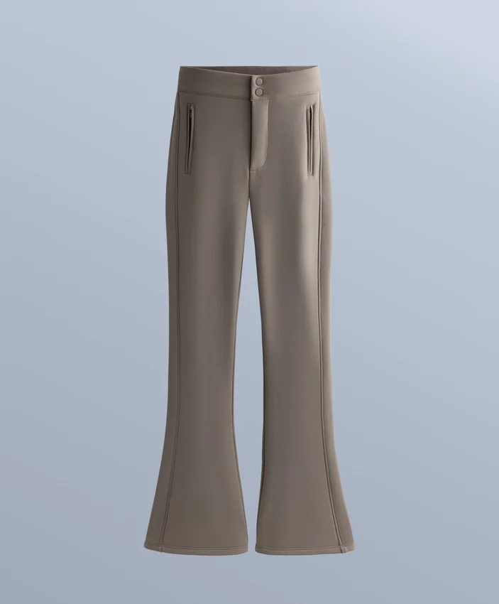 Pantaloni da sci elasticizzati a zampa d’elefante idrorepellenti Pantaloni da sci elasticizzati a zampa d’elefante idrorepellenti