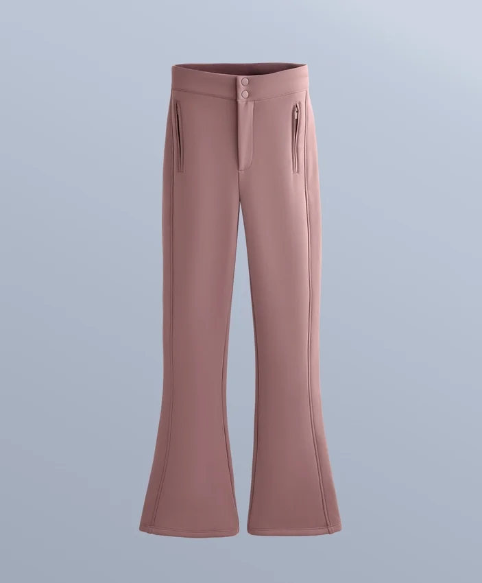 Pantaloni da sci elasticizzati a zampa d’elefante idrorepellenti Pantaloni da sci elasticizzati a zampa d’elefante idrorepellenti