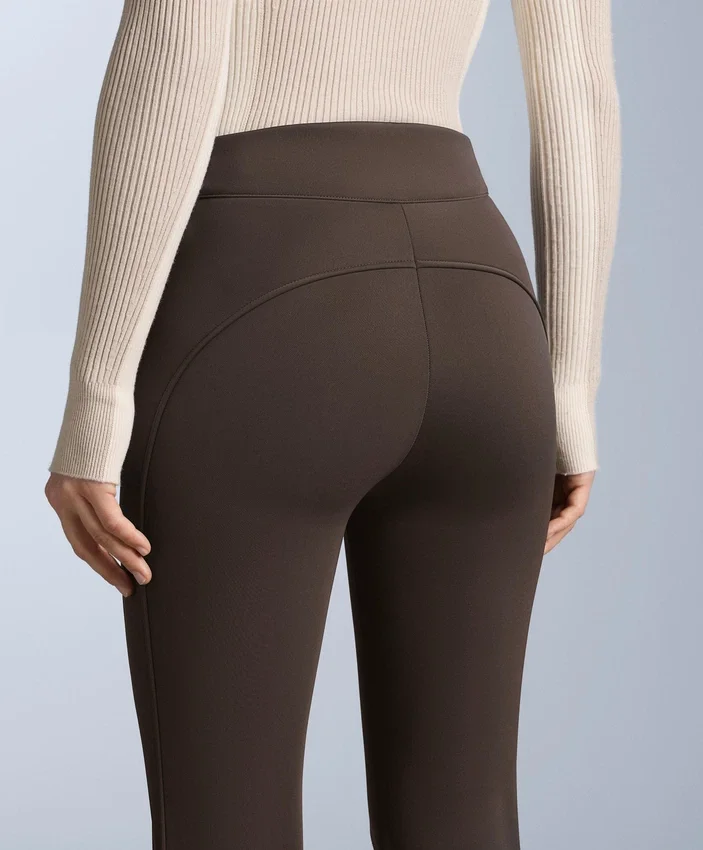 Pantaloni da sci elasticizzati a zampa d’elefante idrorepellenti Pantaloni da sci elasticizzati a zampa d’elefante idrorepellenti