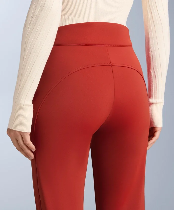Pantaloni da sci elasticizzati a zampa d’elefante idrorepellenti Pantaloni da sci elasticizzati a zampa d’elefante idrorepellenti