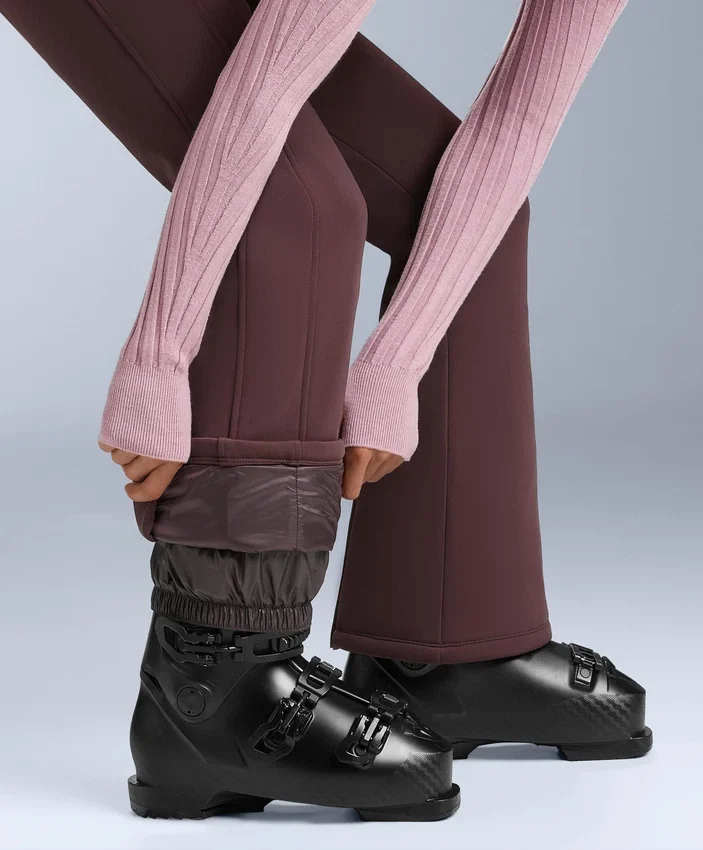 Pantaloni da sci elasticizzati a zampa d’elefante idrorepellenti Pantaloni da sci elasticizzati a zampa d’elefante idrorepellenti