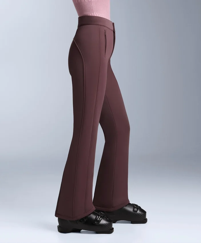 Pantaloni da sci elasticizzati a zampa d’elefante idrorepellenti Pantaloni da sci elasticizzati a zampa d’elefante idrorepellenti