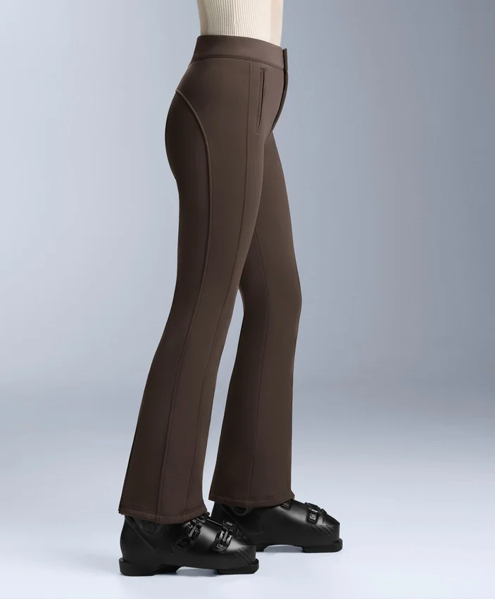 Pantaloni da sci elasticizzati a zampa d’elefante idrorepellenti Pantaloni da sci elasticizzati a zampa d’elefante idrorepellenti