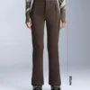 Pantaloni da sci elasticizzati a zampa d’elefante, resistenti all’acqua Pantaloni da sci elasticizzati a zampa d’elefante, resistenti all’acqua