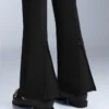 Pantaloni da sci elasticizzati a zampa d’elefante, resistenti all’acqua Pantaloni da sci elasticizzati a zampa d’elefante, resistenti all’acqua