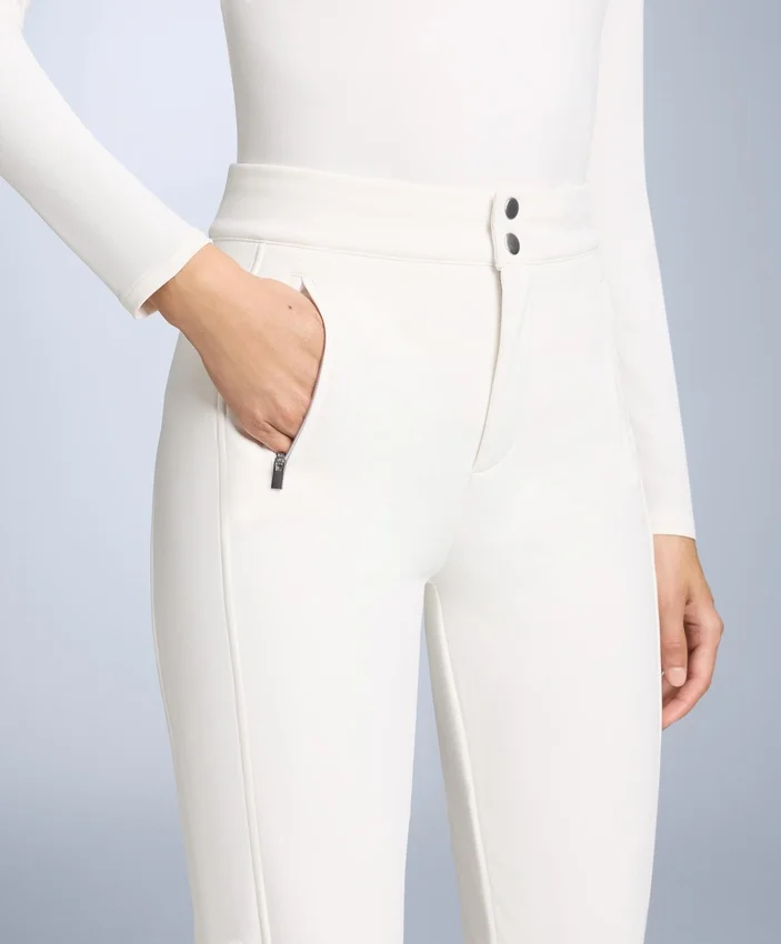 Pantaloni da sci elasticizzati a zampa d’elefante, resistenti all’acqua Pantaloni da sci elasticizzati a zampa d’elefante, resistenti all’acqua
