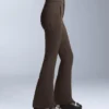 Pantaloni da sci elasticizzati a zampa d’elefante, resistenti all’acqua Pantaloni da sci elasticizzati a zampa d’elefante, resistenti all’acqua