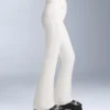 Pantaloni da sci elasticizzati a zampa d’elefante, resistenti all’acqua Pantaloni da sci elasticizzati a zampa d’elefante, resistenti all’acqua