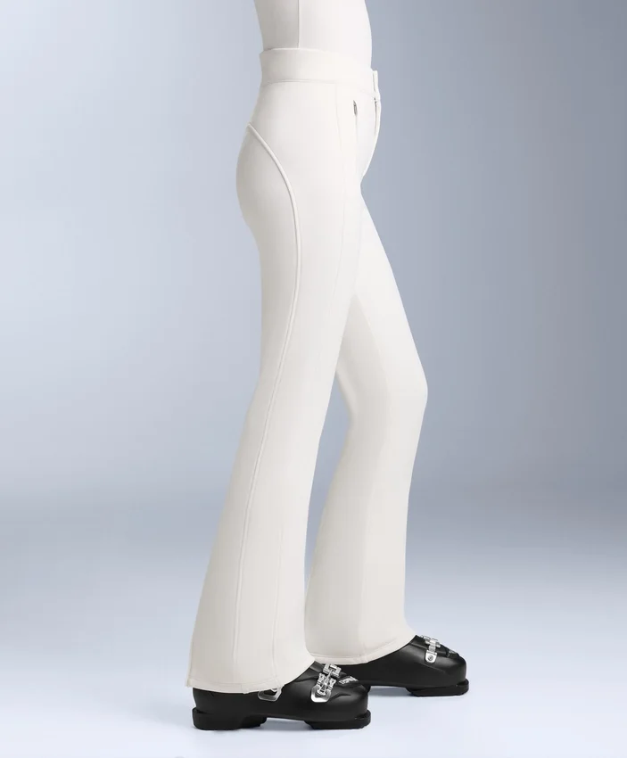 Pantaloni da sci elasticizzati a zampa d’elefante, resistenti all’acqua Pantaloni da sci elasticizzati a zampa d’elefante, resistenti all’acqua