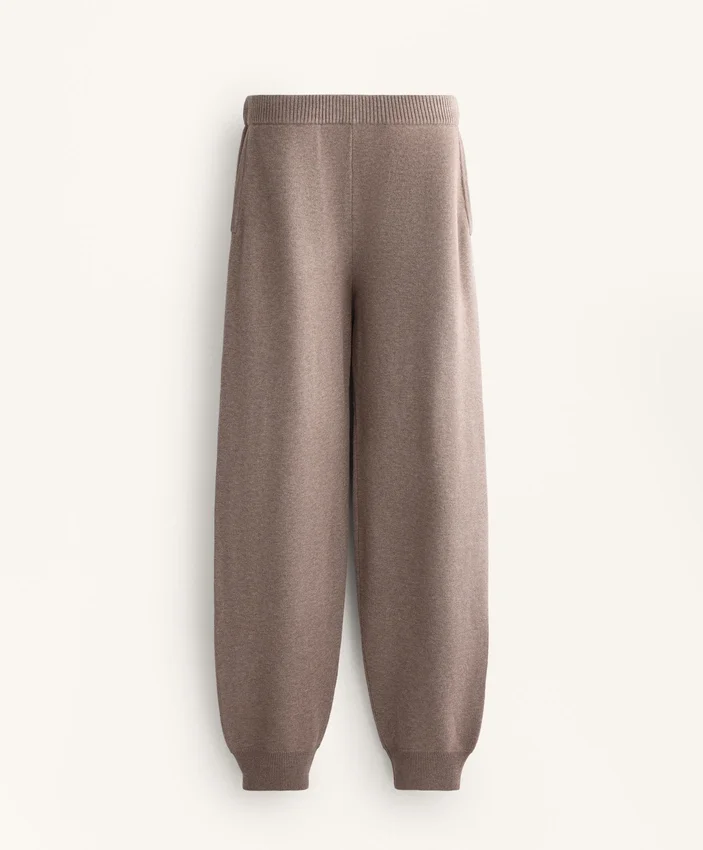 Pantaloni jogger in maglia Pantaloni jogger in maglia