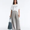 Pantaloni lunghi a pieghe in modal Soft Touch Pantaloni lunghi a pieghe in modal Soft Touch
