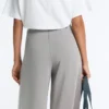 Pantaloni lunghi a pieghe in modal Soft Touch Pantaloni lunghi a pieghe in modal Soft Touch