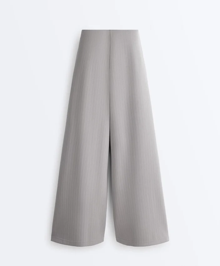 Pantaloni lunghi a pieghe in modal Soft Touch Pantaloni lunghi a pieghe in modal Soft Touch