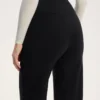 Pantaloni premaman caldi a gamba dritta Pantaloni premaman caldi a gamba dritta