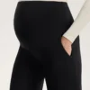 Pantaloni premaman caldi a gamba dritta Pantaloni premaman caldi a gamba dritta