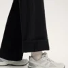 Pantaloni premaman caldi a gamba dritta Pantaloni premaman caldi a gamba dritta