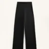 Pantaloni premaman caldi a gamba dritta Pantaloni premaman caldi a gamba dritta