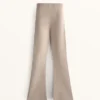 Pantaloni svasati in maglia Pantaloni svasati in maglia