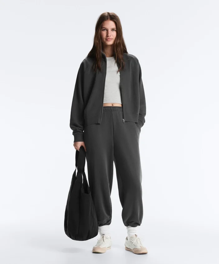 Pantaloni tuta in misto cotone Pantaloni tuta in misto cotone