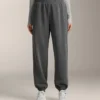 Pantaloni tuta in modal melange spazzolato