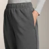 Pantaloni tuta in modal melange spazzolato