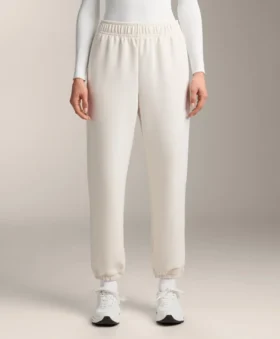 Pantaloni tuta in modal spazzolato