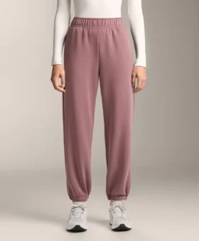 Pantaloni tuta in modal spazzolato