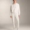 Felpa con cappuccio dal taglio squadrato in modal spazzolato Felpa con cappuccio dal taglio squadrato in modal spazzolato