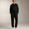 Pantaloni tuta in modal spazzolato