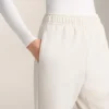Pantaloni tuta in modal spazzolato