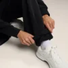 Pantaloni tuta in modal spazzolato