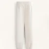 Pantaloni tuta in modal spazzolato