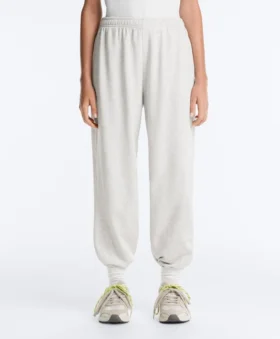 Pantaloni tuta in pile misto cotone