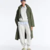 Pantaloni tuta in pile misto cotone Pantaloni tuta in pile misto cotone