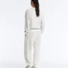 Pantaloni tuta in pile misto cotone Pantaloni tuta in pile misto cotone