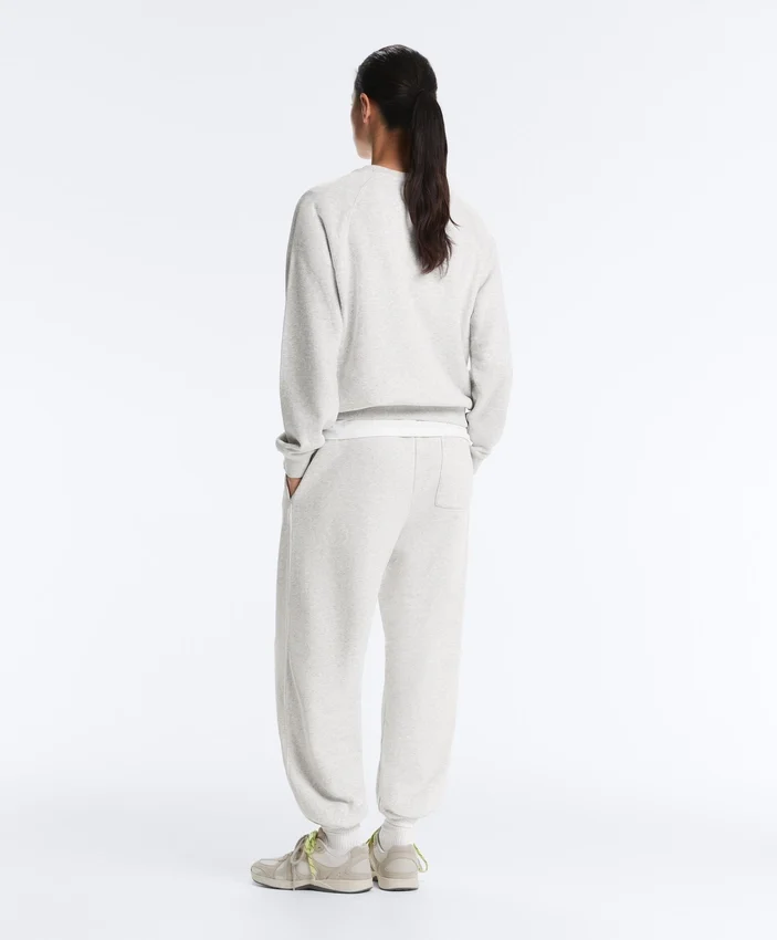 Pantaloni tuta in pile misto cotone Pantaloni tuta in pile misto cotone