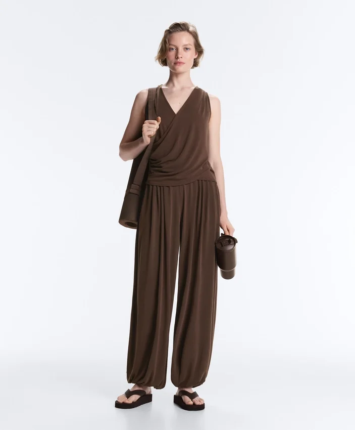 Pantaloni tuta Soft Touch in misto modal Pantaloni tuta Soft Touch in misto modal