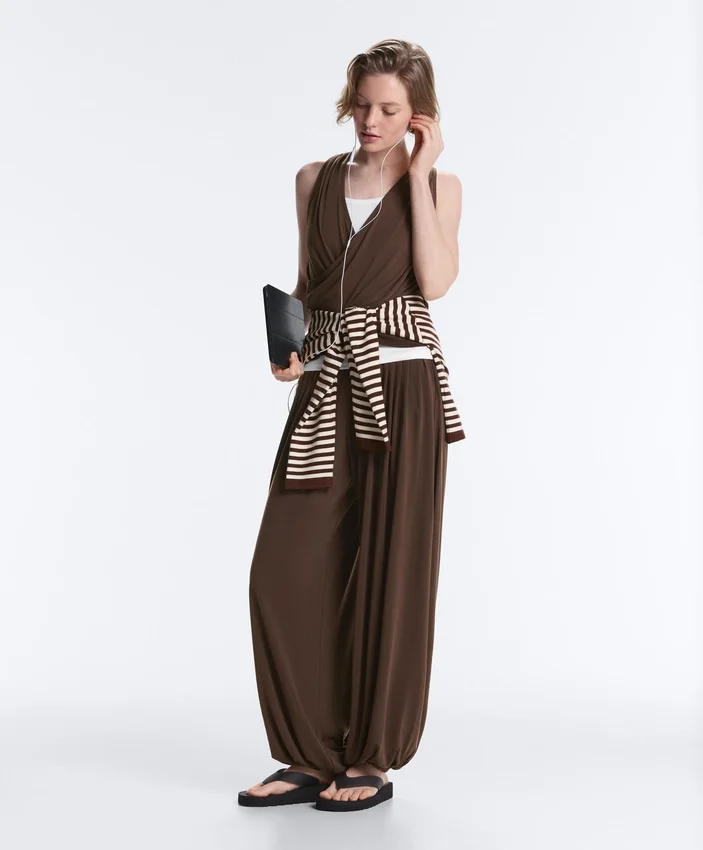 Pantaloni tuta Soft Touch in misto modal Pantaloni tuta Soft Touch in misto modal