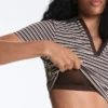 Polo a maniche corte a righe Comfortlux in pantaloncini