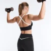 Reggiseno sportivo a contrasto Perfect-Adapt a sostegno medio