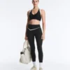 Reggiseno sportivo a contrasto Perfect-Adapt a sostegno medio