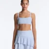 Reggiseno sportivo a sostegno medio con strisce diritte Reggiseno sportivo a sostegno medio con strisce diritte