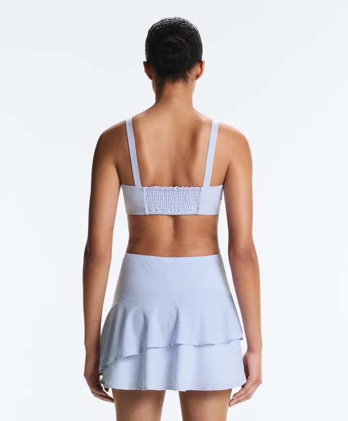 Reggiseno sportivo a sostegno medio con strisce diritte Reggiseno sportivo a sostegno medio con strisce diritte