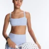 Reggiseno sportivo a sostegno medio con strisce diritte Reggiseno sportivo a sostegno medio con strisce diritte
