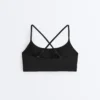 Reggiseno sportivo Comfortlux a sostegno leggero con spalline incrociate