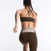Reggiseno sportivo Comfortlux a sostegno leggero con spalline incrociate
